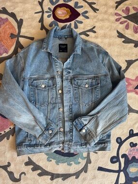 Abercrombie & Fitch Light Blue Denim Jacket